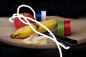 Still Life with Electrical Tapes and Cabling 2 (Removed)